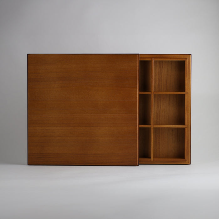 【PRO会員限定】江戸切子収納箱 9枡 一段蓋付き