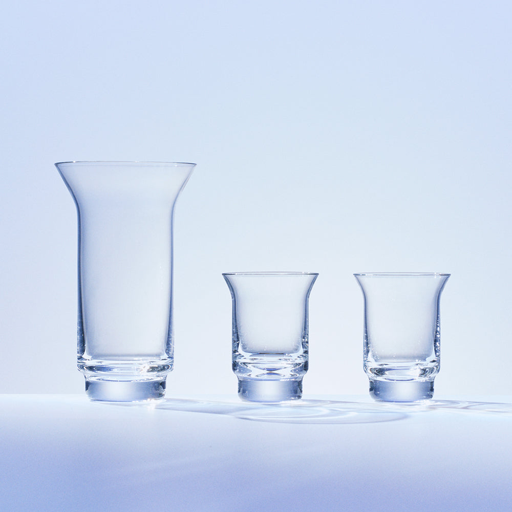 OPTICA set 日本酒 酒器セット 290ml/80ml｜木本硝子 — KIMOTO GLASS TOKYO