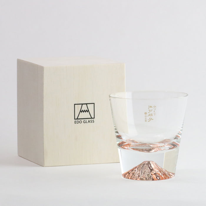 Mt. Fuji Glass Rock Glass - Sakura Fuji