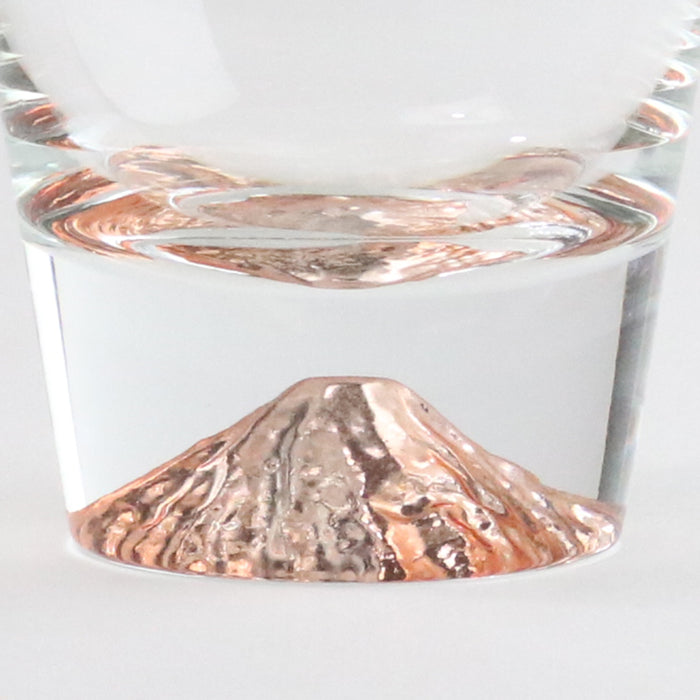 Mt. Fuji Glass Rock Glass - Sakura Fuji
