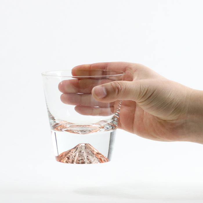 Mt. Fuji Glass Rock Glass - Sakura Fuji